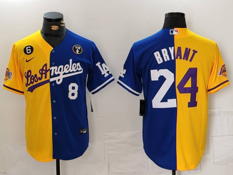 Men Los Angeles Dodgers #24 Bryant yellow Game 2026 Nike MLB Jersey 091000->new york yankees->MLB Jersey